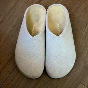 Rothy's Light Gray Slip-On Shoes